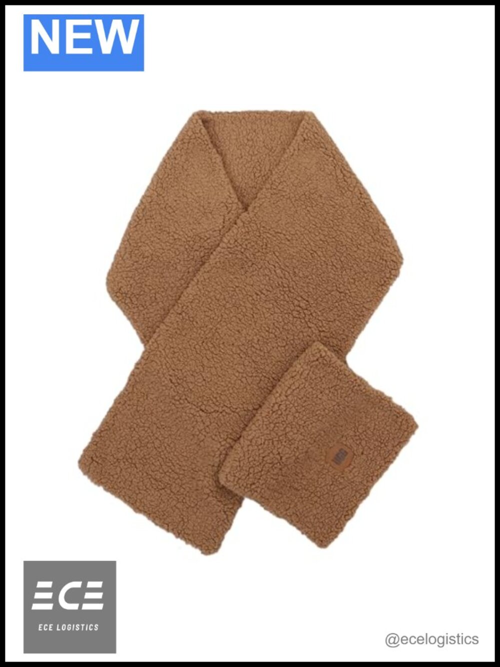Oversized Sherpa Faux Fur Scarf Cozy Warm Winter Wrap